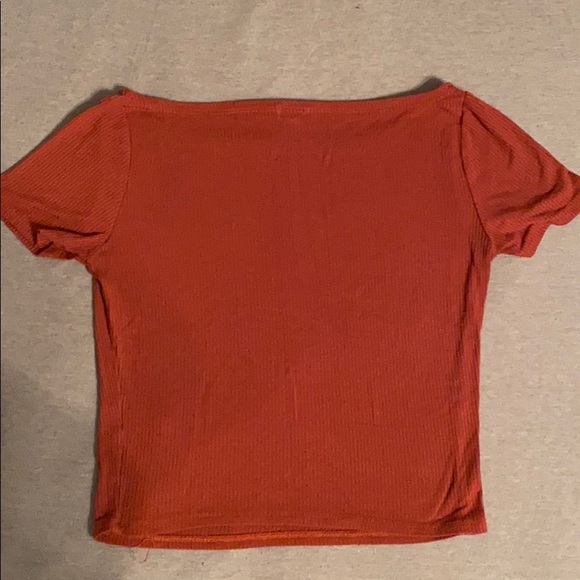 orange crop top - Picture 2 of 2